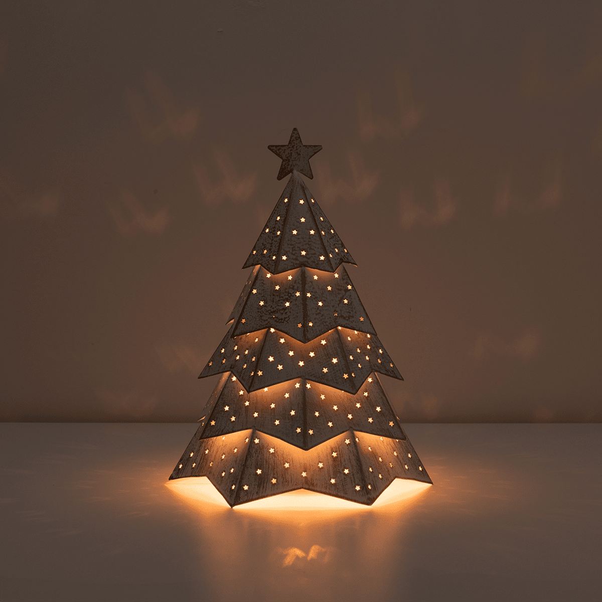 Rustic Twinkle Scentsy Warmer | Christmas Tree