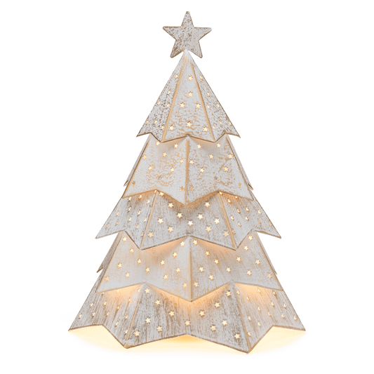 Rustic Twinkle Scentsy Warmer | Christmas Tree