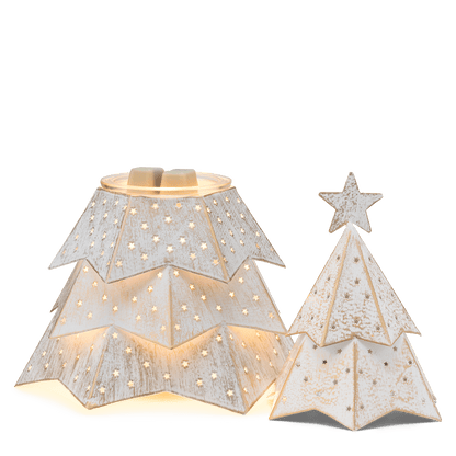 Rustic Twinkle Scentsy Warmer | Christmas Tree