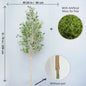 65-200CM Artificial Olive Plant tree High Branches Faux plant Plastic Leaf  Ornamental indoor Artificial Plant for Home Decor