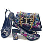 Lastest Italian Ladies Shoes with Matching Bag HMA1-4