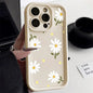 Matte Silicone Flower Phone Case