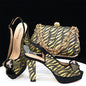 New Arrival Shoes and Matching Bags Set HJK1-58
