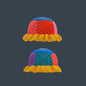 Handmade Knitted Bucket  Hat
