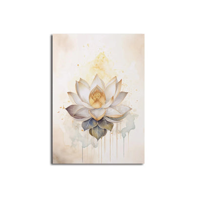 Buddha Wall Art - Yin Yang Tree Poster Canvas Painting