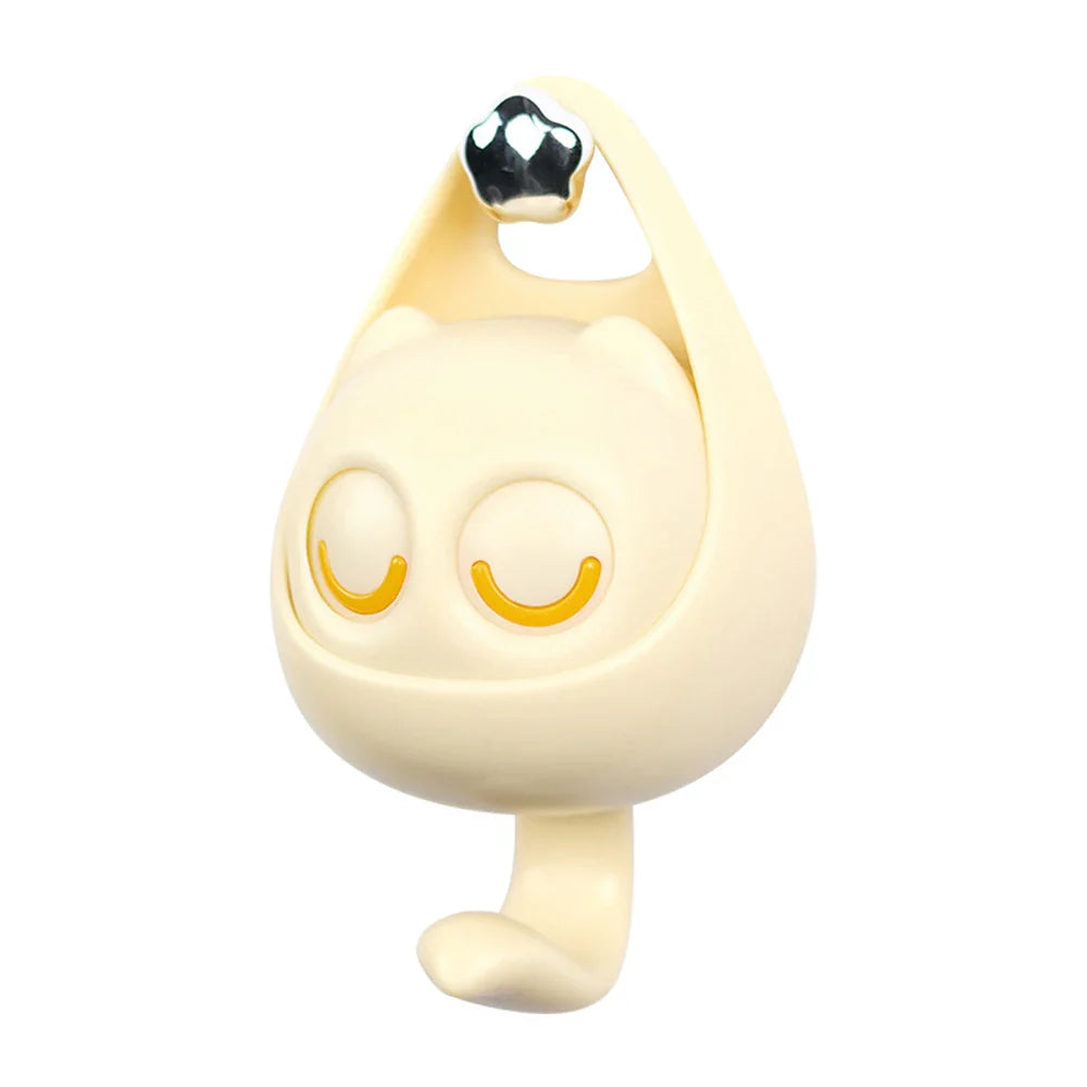 Creative Cute Cartoon Cat Hooks Wall Shlef Hook for Clothes Hat Scarf Key Holders Animals Hanger Rack Home Decoration Hanger