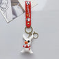 NEW Christmas Eve Horror Night Doll Keychain PVC Keychain Halloween Cute 3D Model Personalized Skeleton Jack Schoolbag Gifts