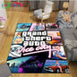 Video Game Rug Retro CD Rug Popular Game Rug Gamer Room Decor Gamer Gift DVD Rug for Teen Room Birthday Gift Non Slip Washable