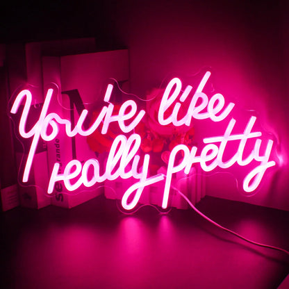 Wedding Neon Light Letters LED Sign Bar room decoration Party Bedroom Playroom Cave Children's Room Shop Home Wall Decoration