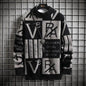Men Knitted Sweater Stripe Pullovers Printing Round Neck Sweater Autumn/Winter Designer Quality Casual Men Clothing Jumper