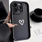 Cute Love Heart Matte Phone Case