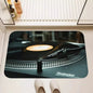 Classic Gramophone Rugs for Living Room Bedroom Kitchen Entry Door Mat Home Decor Area Carpets Personalized Gift Floormats