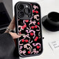 Cute Pink Bowknot Soft Silicone Phone Case