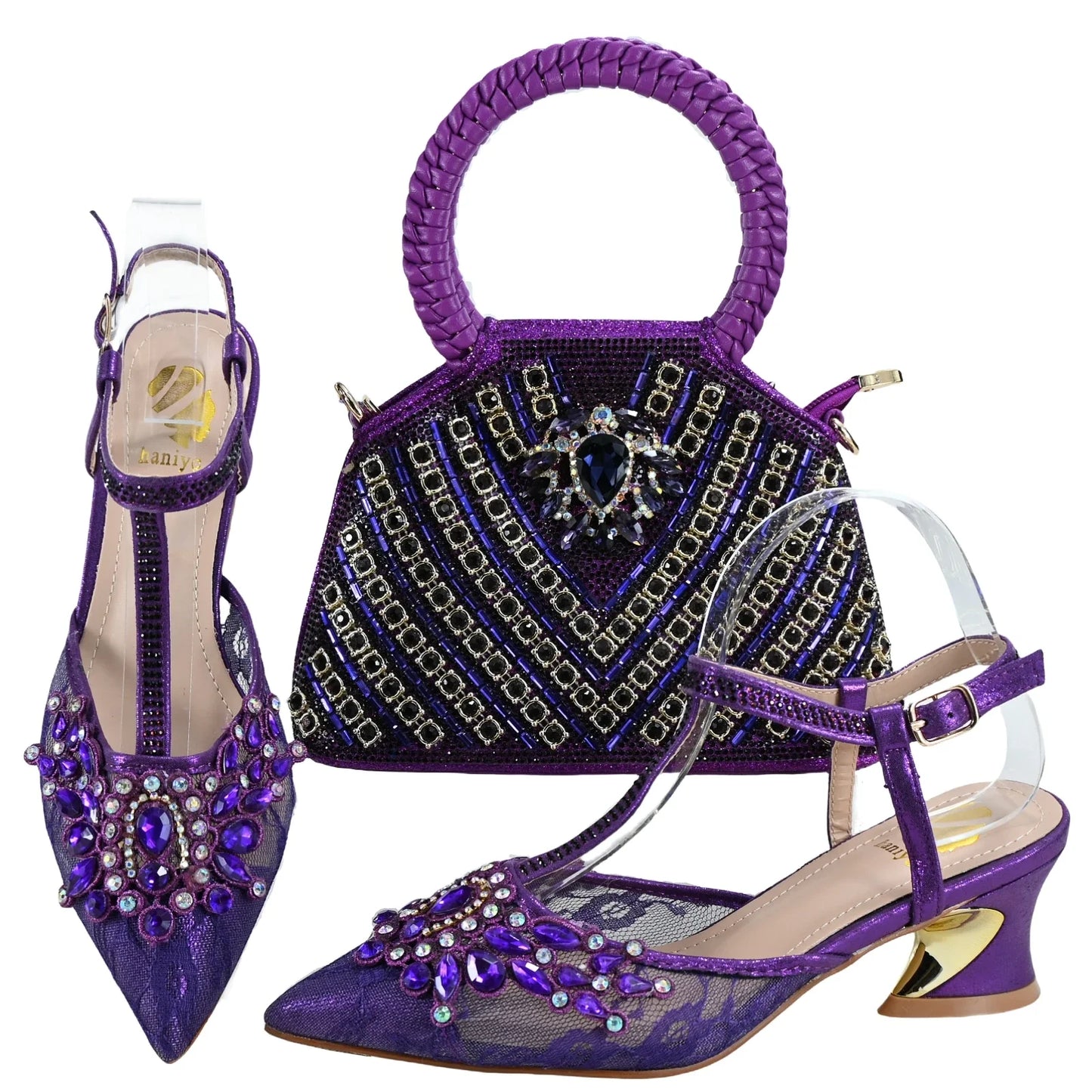 Italian Shoes And Bag Sets HY1-6