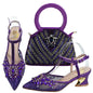 Italian Shoes And Bag Sets For Evening Party HY1-6
