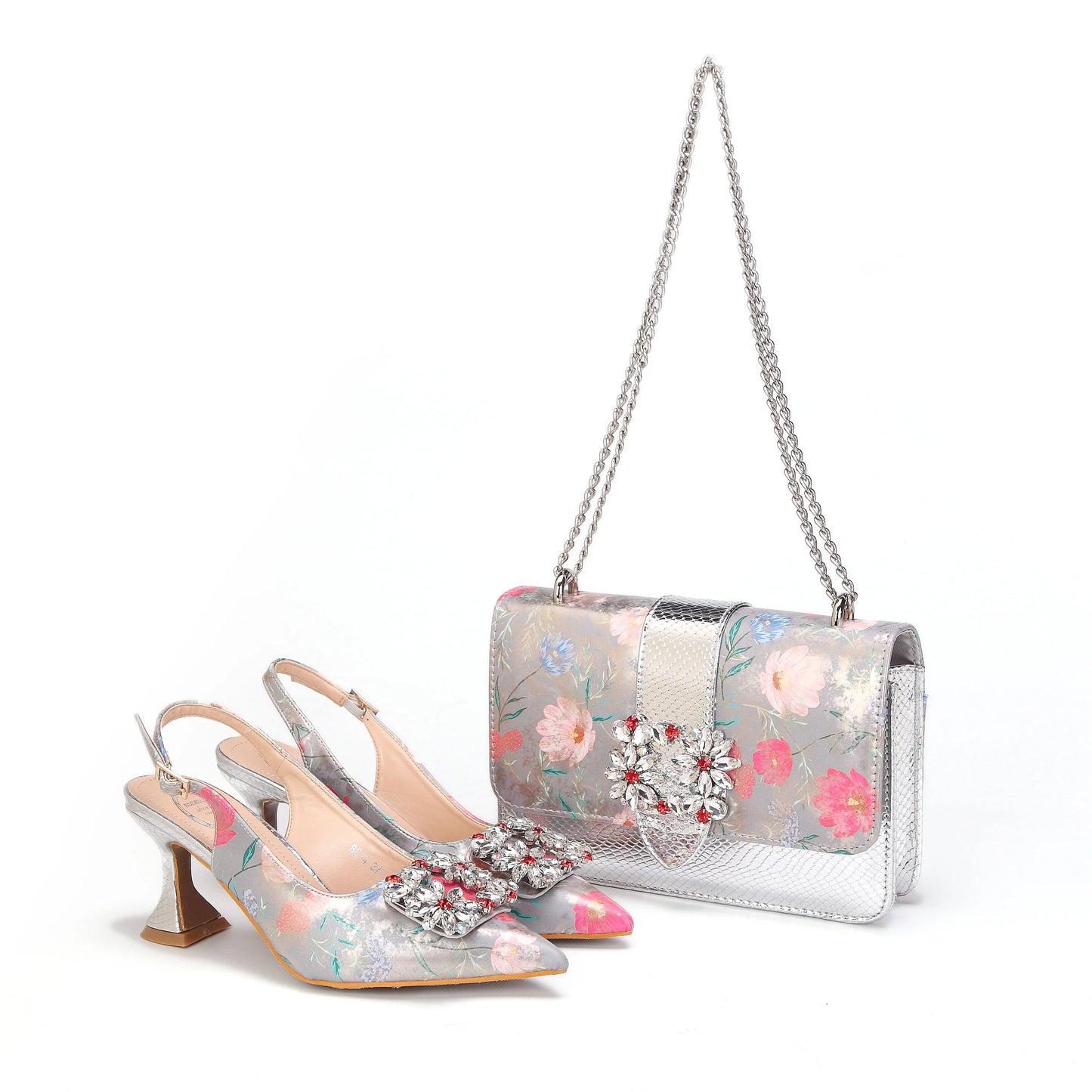 New Women Shoes and Bags To Match Set HAE1-10