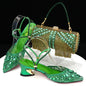 High Quality Ladies Shoes And Bags Set HAQ1-5