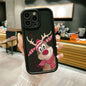 Cartoon Elk Christmas Phone Case