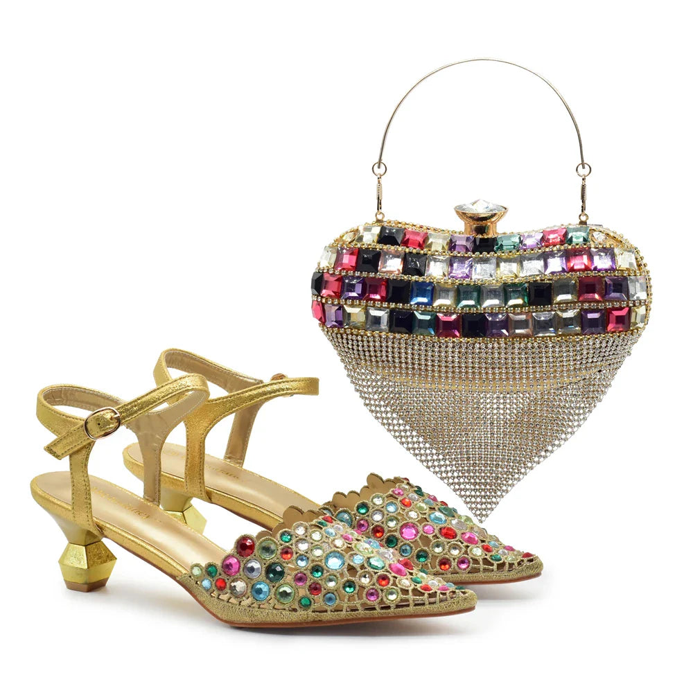 Italian Shoes And Bag Sets HDS1-3