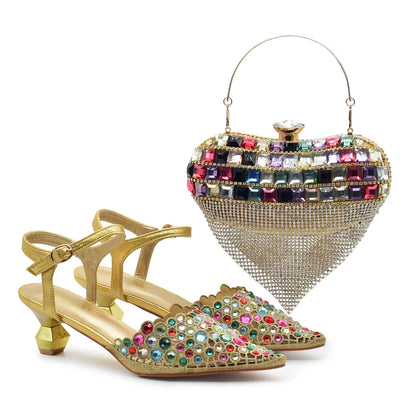 Italian Shoes And Bag Sets HDS1-3