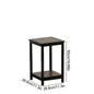 2-Tier Bamboo Plant Stand - Indoor/Outdoor Multi-Plant Holder