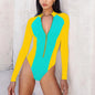 Surfing Sport Long Sleeve Swimsuit