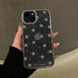 Luxury Bling Glitter Star Clear Phone Case