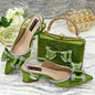 Lastest Italian Ladies Shoes with Matching Bag Set HTR1-3