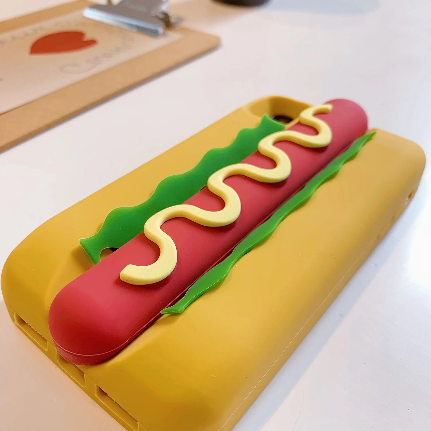 Cartoon Cute 3D Hot Dog Phone Case