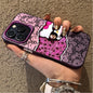 Lovely Money Hello Kitty Plating Phone Case
