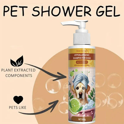 Pet Shampoo - Neutral Deep Cleansing Pet Bathing with Fresh Fragrance, Moisturizing, Removing Odor, Suitable for Cats and Dogs, Keeping Clean Hair, Smooth and Shiny