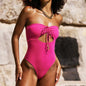 Vee one piece swimsuit