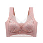 FallSweet Ice Silk Wireless Bra – Seamless Lace Bralette for Comfort