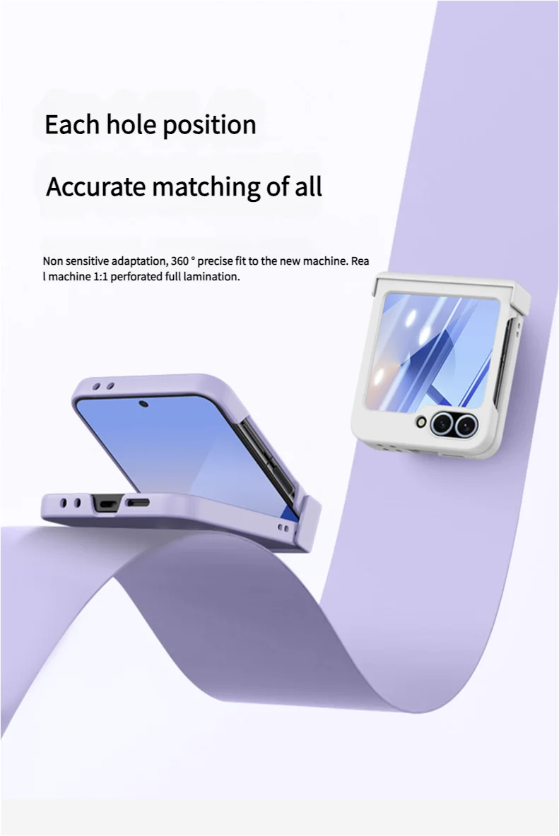 Colorful Matte With Grip Ring Case For Samsung Galaxy Z Flip 6 5 4 3 ZFlip6 ZFlip5 Finger Buckle Solid Color Shockproof Cover