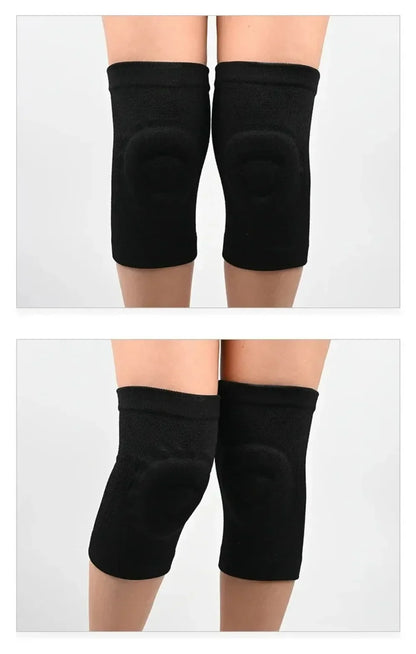 Fitness Dance Skating Silicone Knee Pads Sport Sknee Pads Basketball Pressurized Cycling Roller Skating Silicone Thin Knee Pads