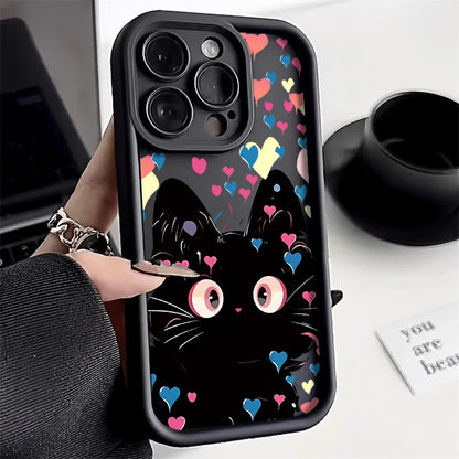 Lovely Cats Flower Phone Case