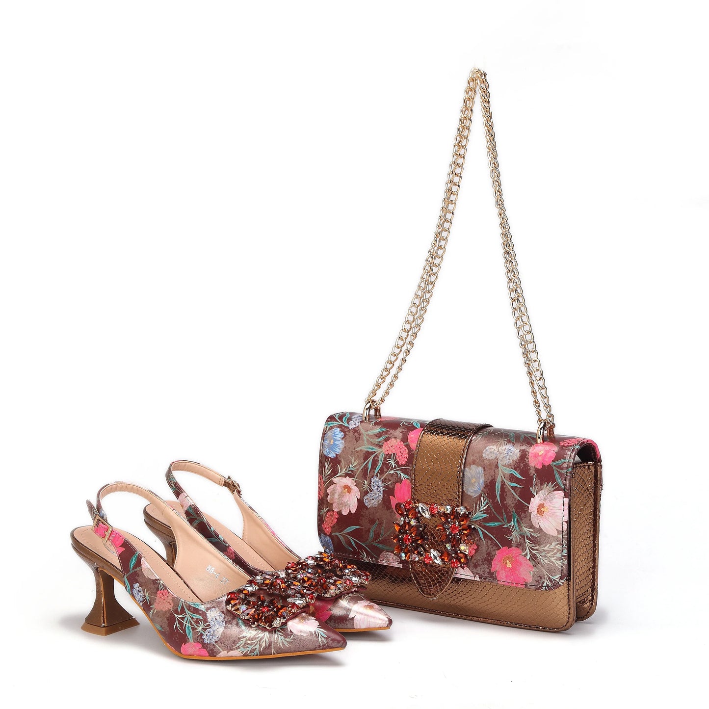 New Design Shoes Matching Bag Set