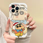 Cute Crayon Shin-chan Christmas Phone Case