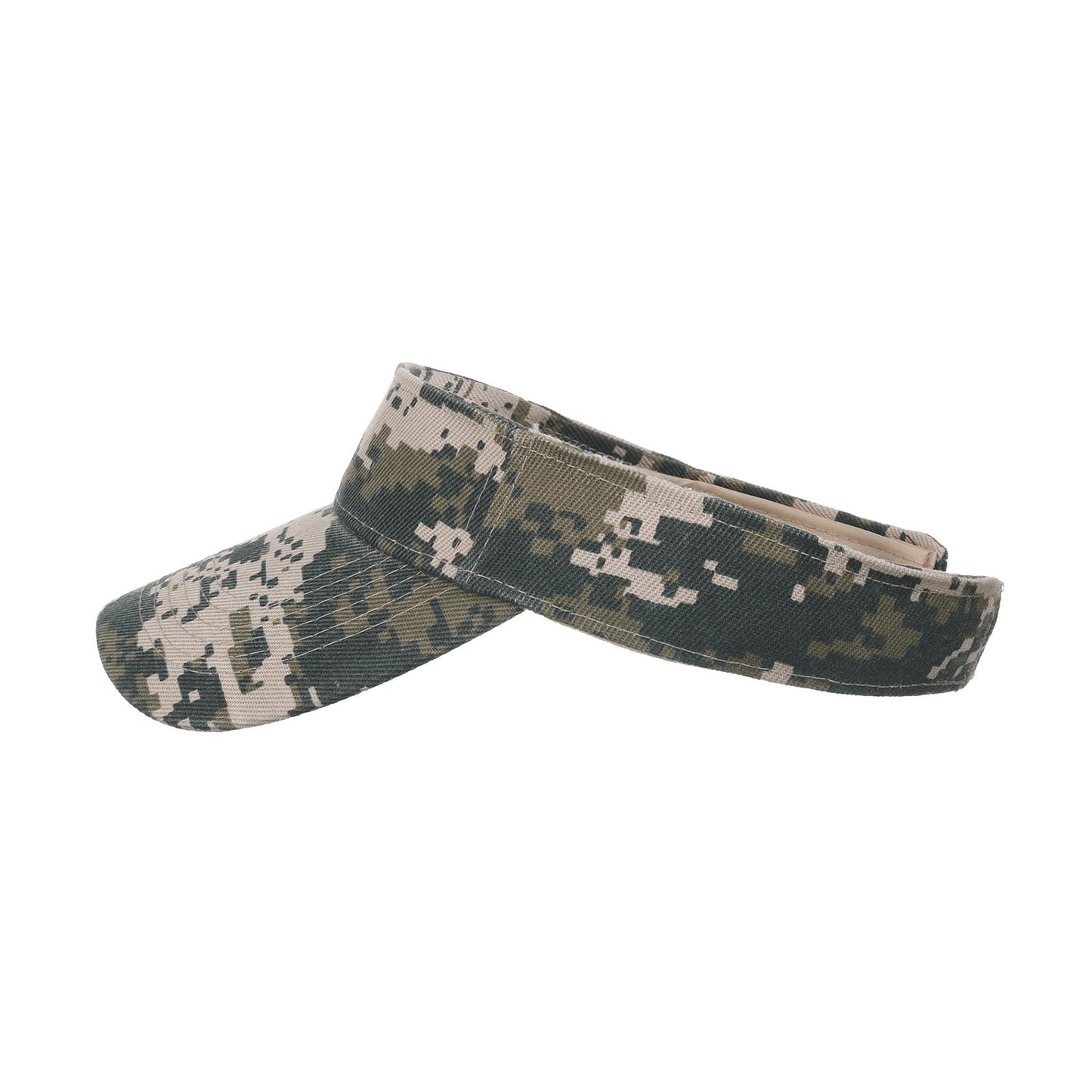 Camouflage Breathable Sun Hats Women Adjustable Visor UV Protection Tennis Running Sunscreen Hat