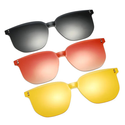 Magnetic Set High Appearance Level Nearsightedness Glasses Polarizing Sunglasses A Variety Of Clip-On Driving Sunglasses