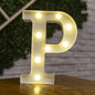 Decorative Letters Alphabet Letter LED Lights Luminous Number Lamp Night Light Wedding Proposal Party Baby Bedroom Decoration