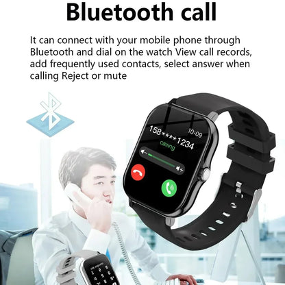 2024 Smart Watch with Bluetooth Call - DIY Watch Faces for Men & Women