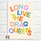 Abstract Pride Art Canvas Print Wall Decor LGBT Home Art