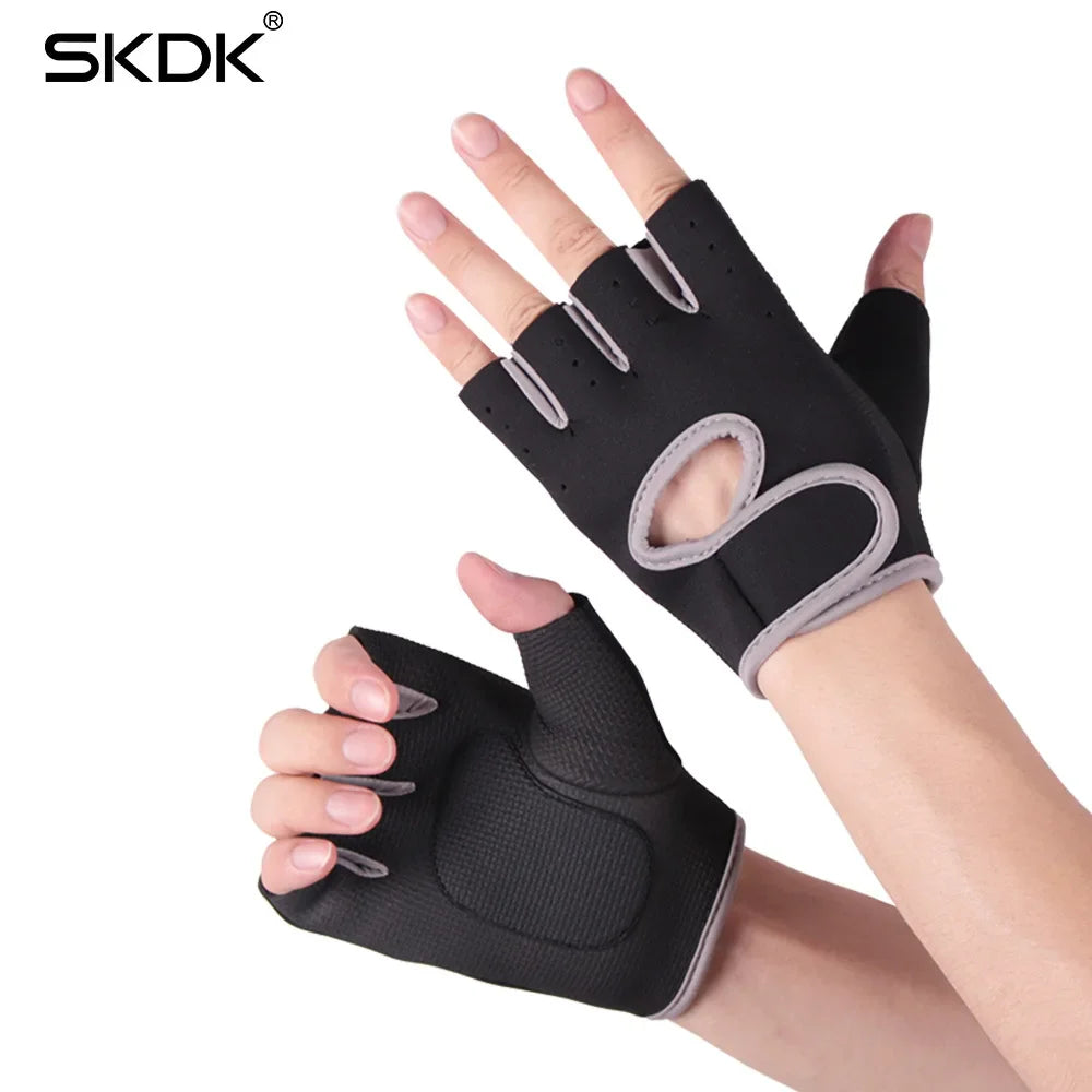 Sports Fitness Gloves Diving Cloth Equipment Non-slip Anti-vibration Handguards Gym Bench Press Barbell Fitness Protective Gear