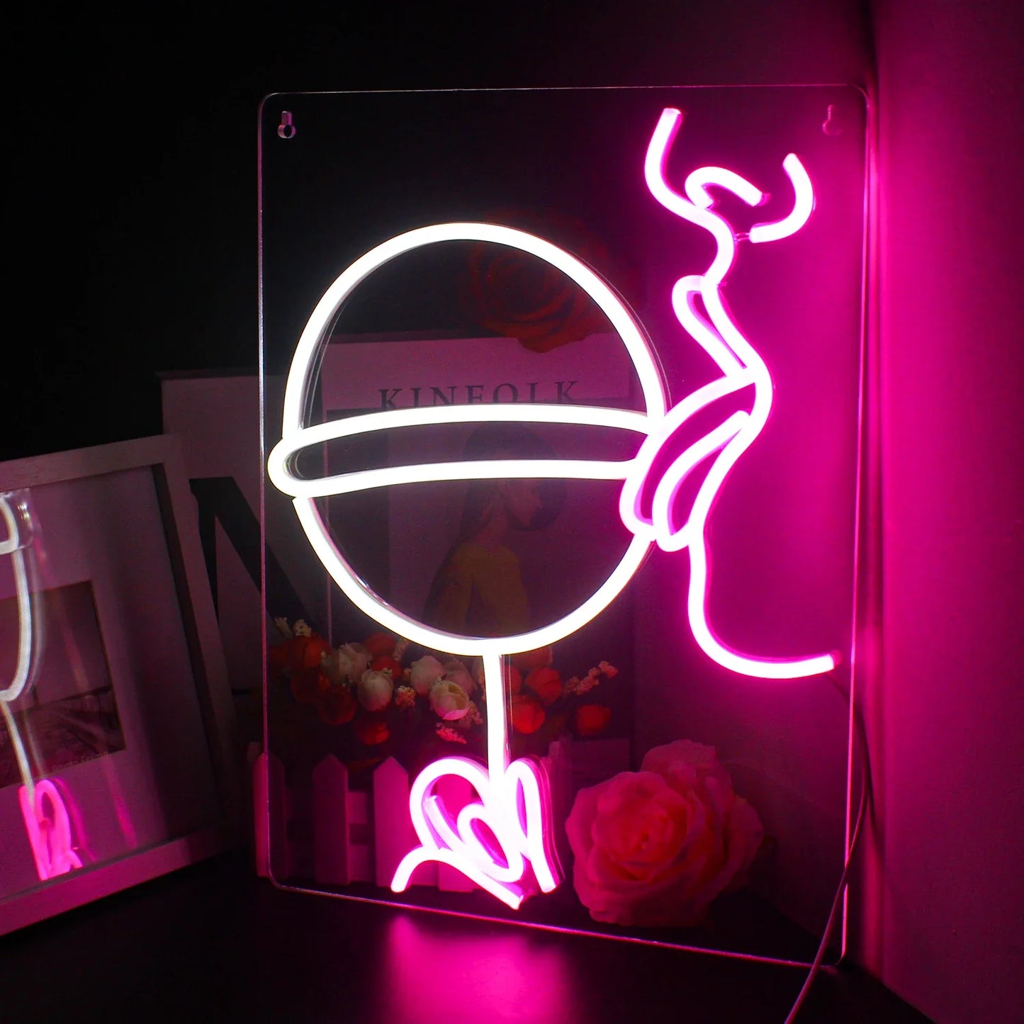 Wedding Neon Light Letters LED Sign Bar room decoration Party Bedroom Playroom Cave Children's Room Shop Home Wall Decoration