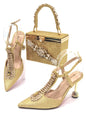 High Quality Ladies Shoes And Bags Set HUY1-6