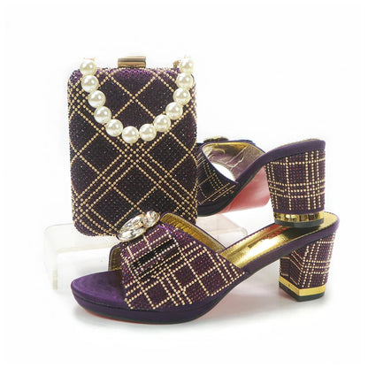 New Arrival Shoes and Bag Set HYU1-59