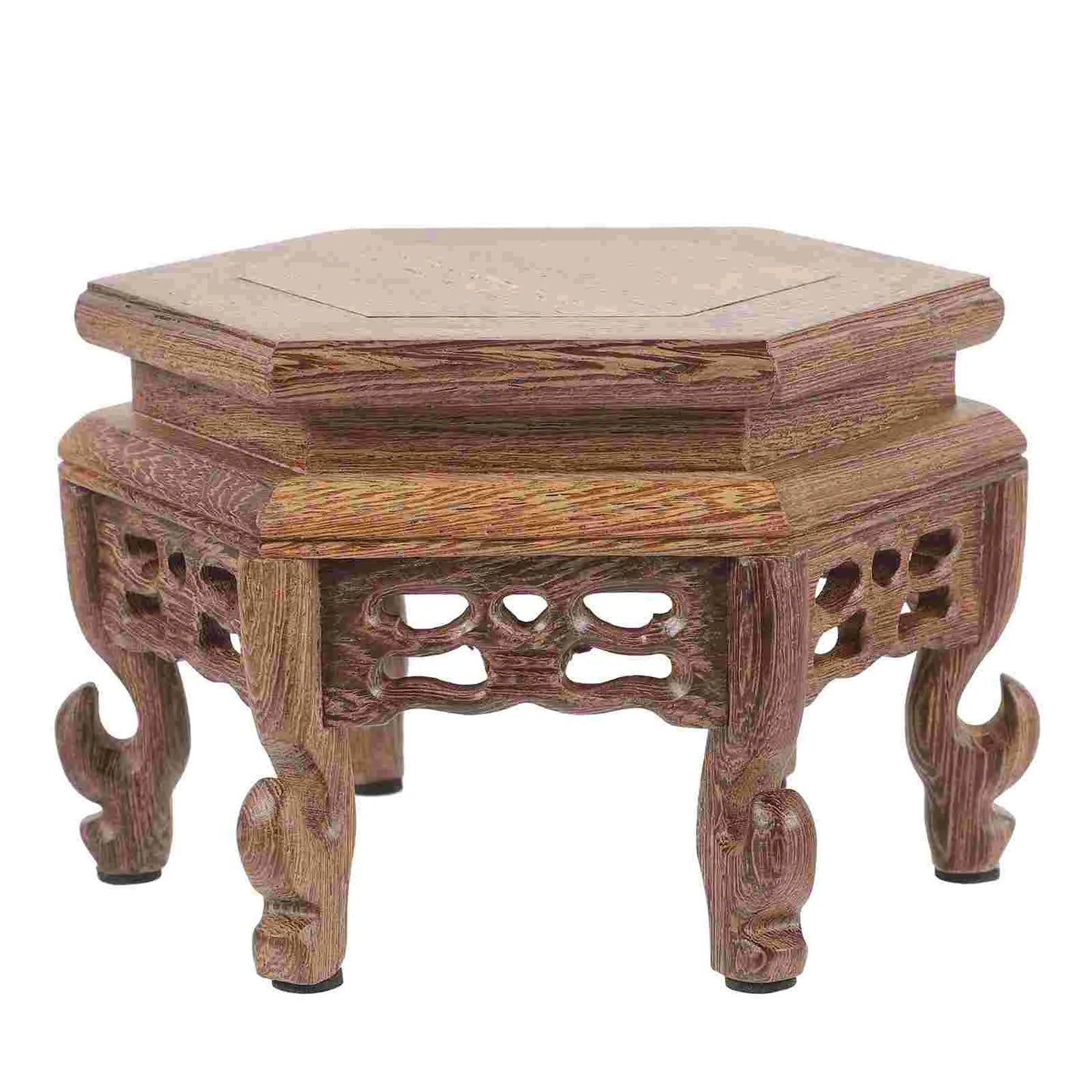 Wood Plant Stands Indoor Wooden Pedestal Flower Pot Base For Display Vase Centerpieces Base Riser Plants Display Pedestal