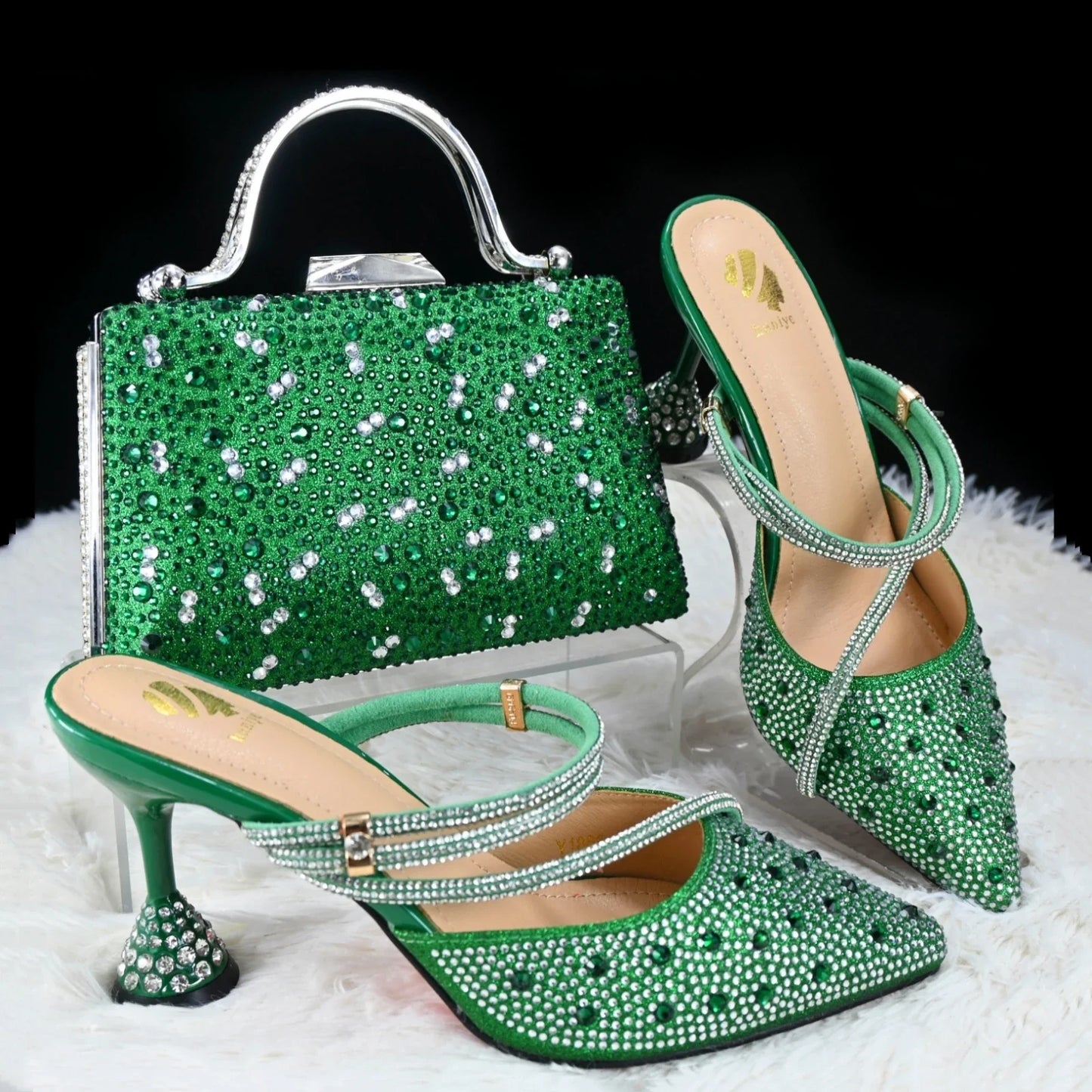 Italian Shoe and Bag Set New HGH1-16