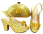 Italian Shoes With Matching Bags Set HKV1-8